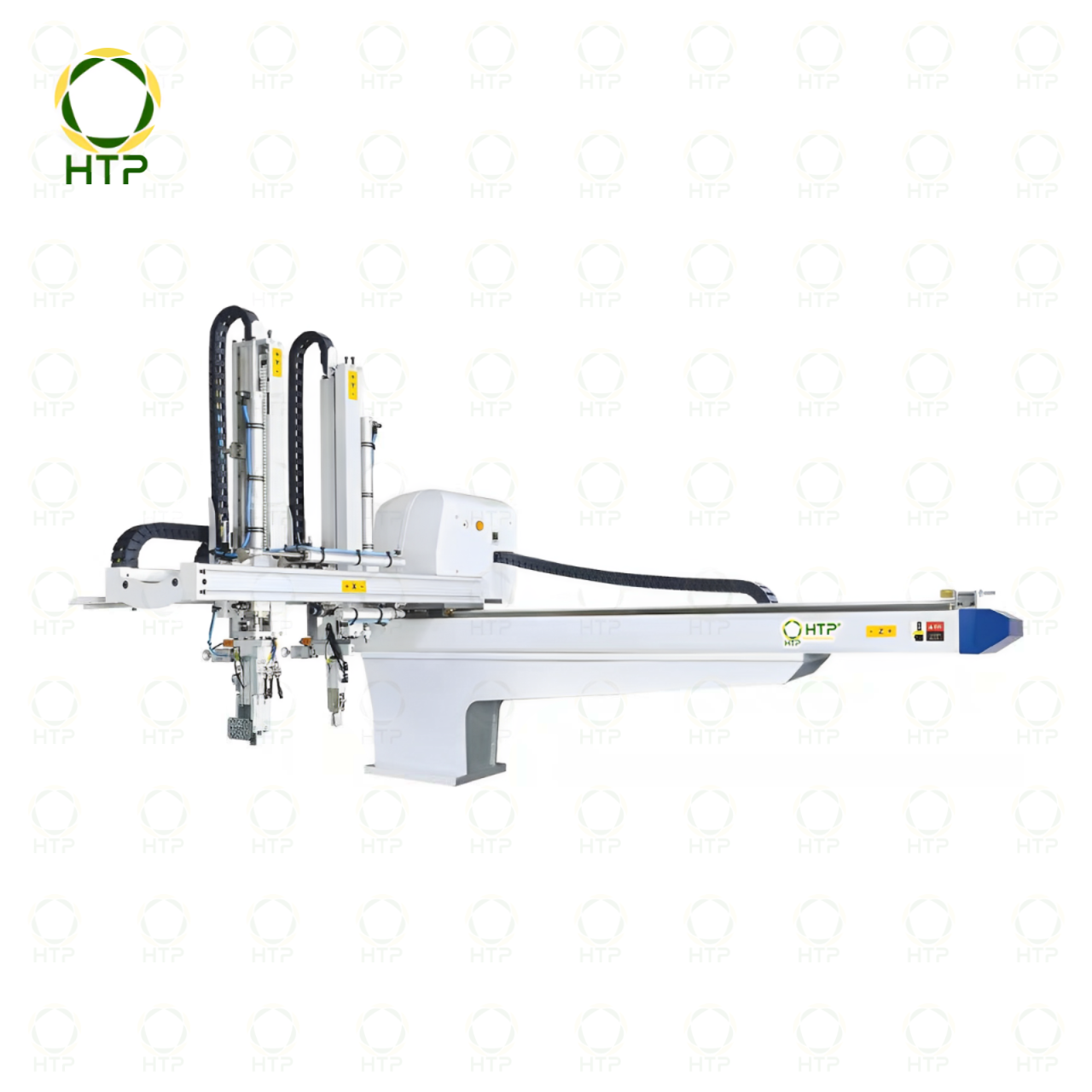 cánh tay robot máy ép nhựa 5 trục 1 servo