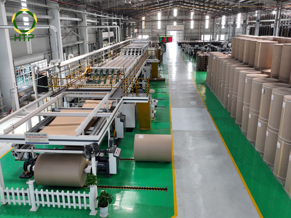 Nhà máy sản xuất của một doanh nghiệp ngành nhựa