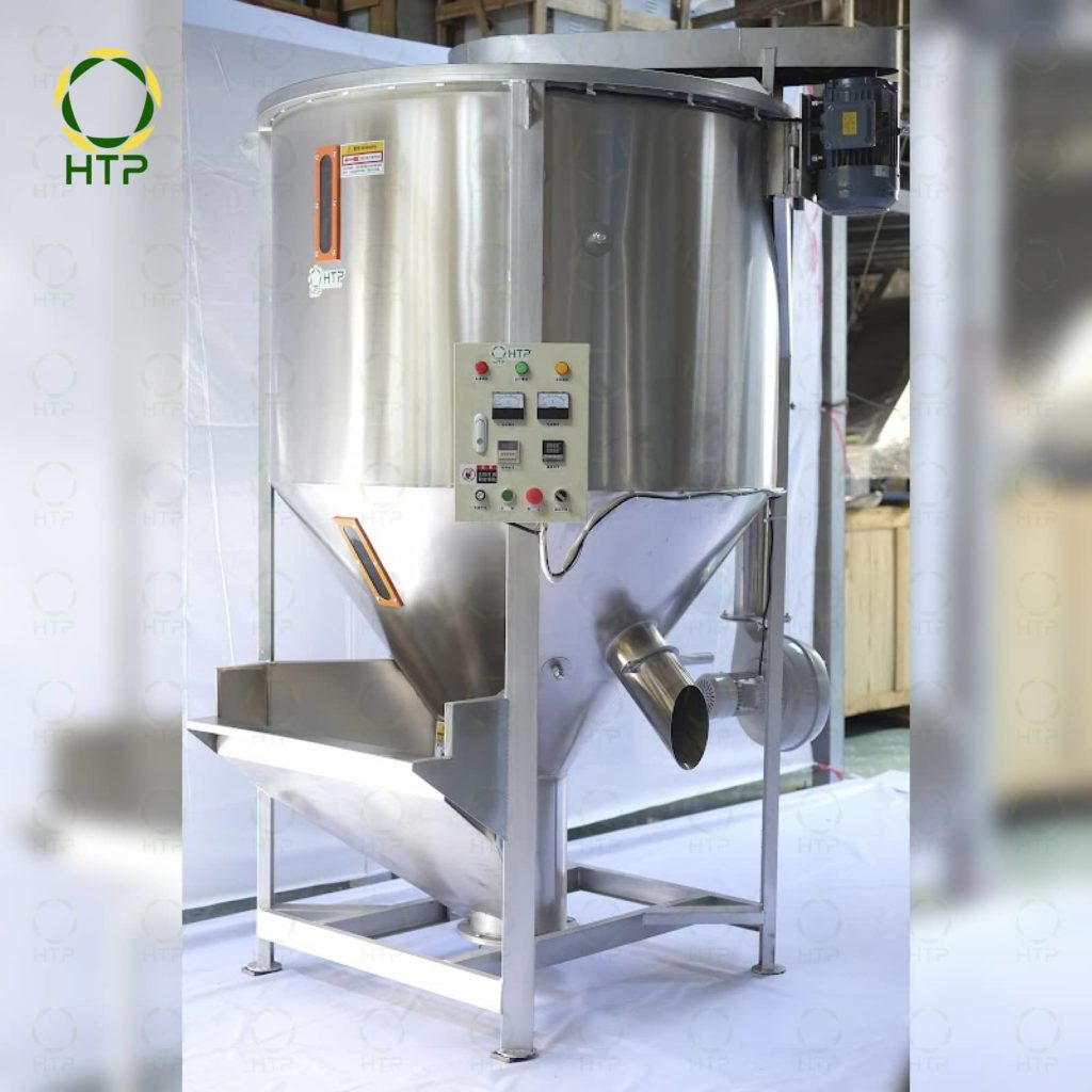 Máy trộn sấy nhựa trục vít có hiệu quả trộn cao nhờ cấu tạo trục vít độc đáo