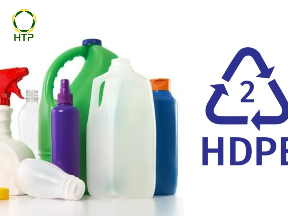 Nhựa HDPE có mã số nhận diện là số 2, hoàn toàn có thể tái sử dụng