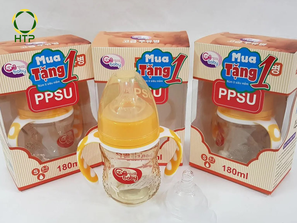 Bình sữa trẻ em làm bằng nhựa PPSU