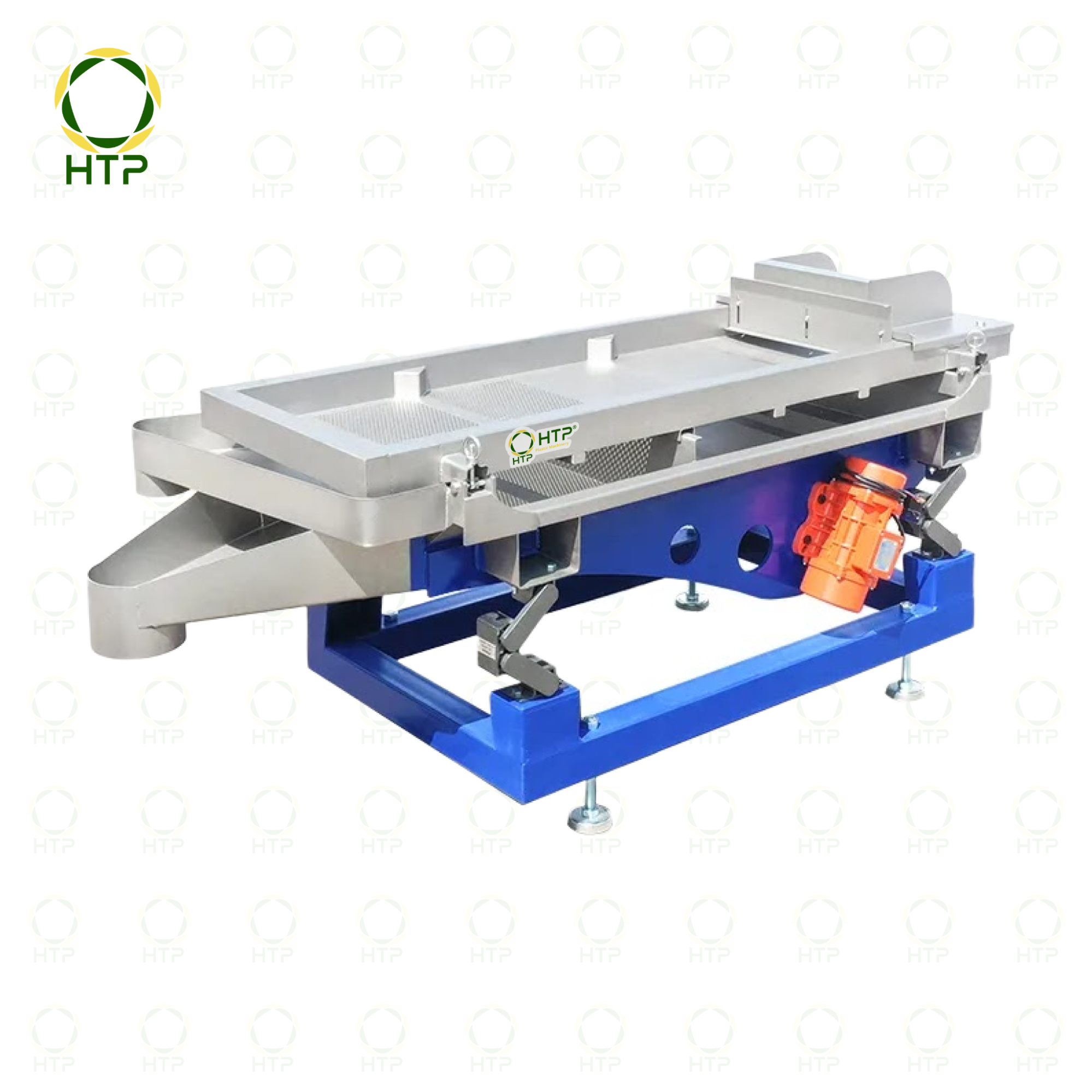 Máy sàng rung phân loại các hạt nhựa